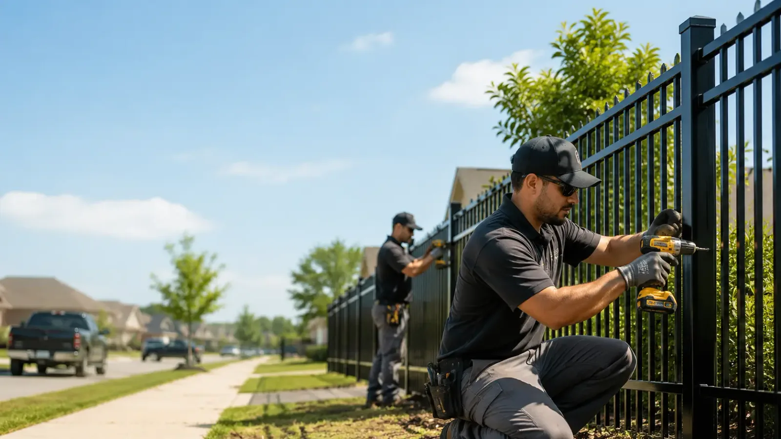 Metal Fence Installation in Herrin, IL